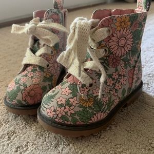 Floral Toddler Boots
